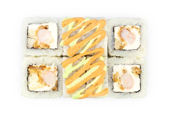 Креветка с грушей